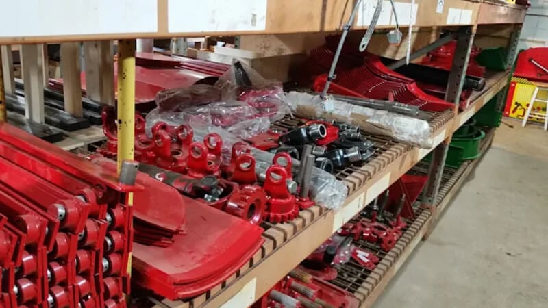 Harvester and forager repair parts and equipment